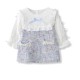 Girl Tweed Dress - Light Blue Girl Tweed Dress - Light Blue
