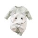 Baby Jumpsuit 3D Happy Elephant - Mint Baby Jumpsuit 3D Happy Elephant - Mint