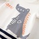 Baby Jumpsuit Little Dino - White Baby Jumpsuit Little Dino - White