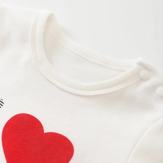 Baby Jumpsuit Baba/Mama - White Baby Jumpsuit Baba/Mama - White