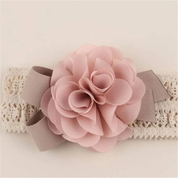Baby Flower Headband - Nude/Pink