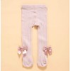 Baby Legging With Bow - Pink