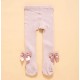 Baby Legging With Bow - Pink