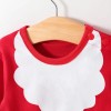 Baby Jumpsuit - Santa Claus - Red
