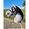 Άλογο Ιππασίας με Στικ - Hobby Horse Premium -  Gray IV - Μέγεθος A3
