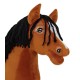 Άλογο Ιππασίας με Στικ - Hobby Horse Premium -  Light Bay II - Μέγεθος A3