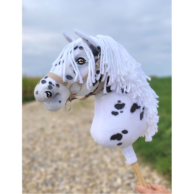 Άλογο Ιππασίας με Στικ - Hobby Horse Premium -  Leopard - Μέγεθος A3