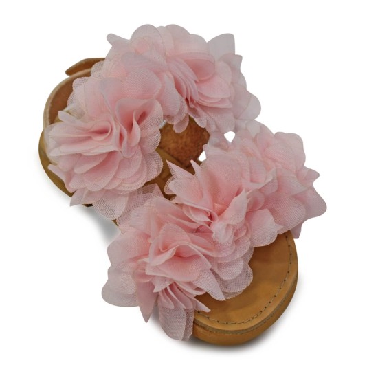 Παιδικό Δερμάτινο Σανδάλι - Pink/Natural Παιδικό Δερμάτινο Σανδάλι - Pink/Natural