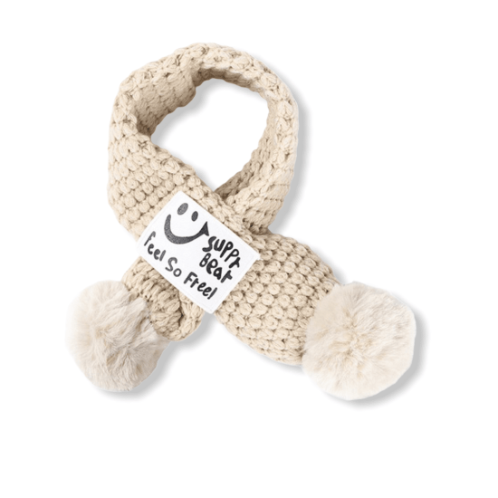 Knit Scarf - Beige