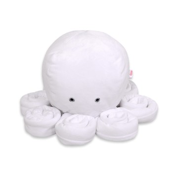 Λούτρινο Χταπόδι Αγκαλιάς Μεγάλο - white