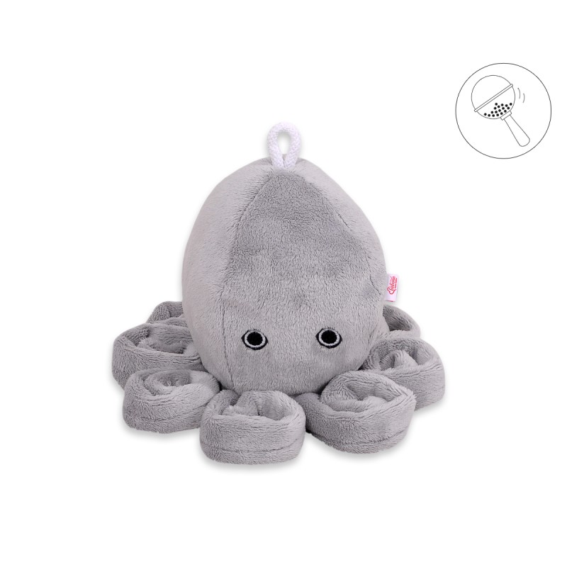 Χταποδάκι Αγκαλιάς με Κουδουνίστρα - gray