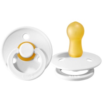 Pacifier BIBS White 0+ (S)