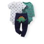 Βρεφικό Σετ για Αγόρι 3 τεμαχίων - Green