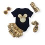 Baby Girl Set Minnie Mouse - Black