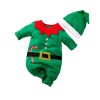 Baby Christmas Jumpsuit - Green