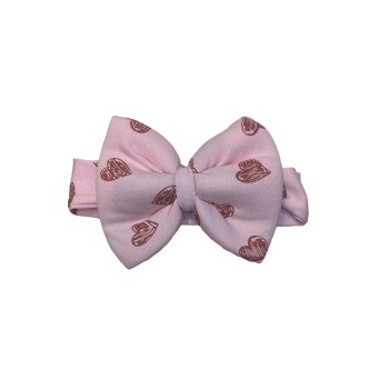 Baby Handmade Headband Big Bow - Baby Pink