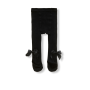 Baby Legging With Bow - Black
