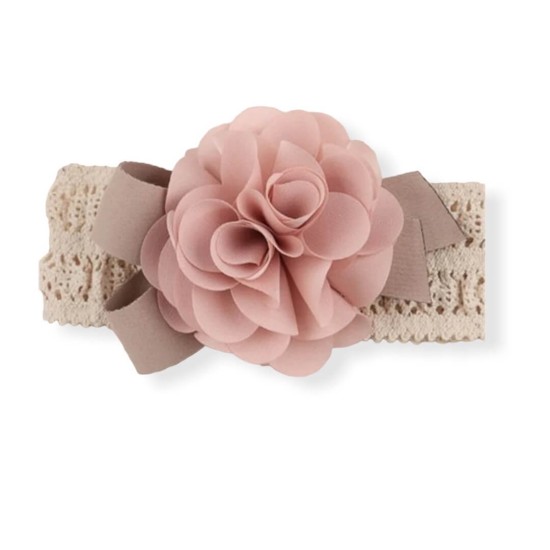 Baby Flower Headband - Nude/Pink Baby Flower Headband - Nude/Pink