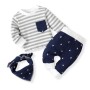 Baby Boy Set - "Ancor" -  Navy