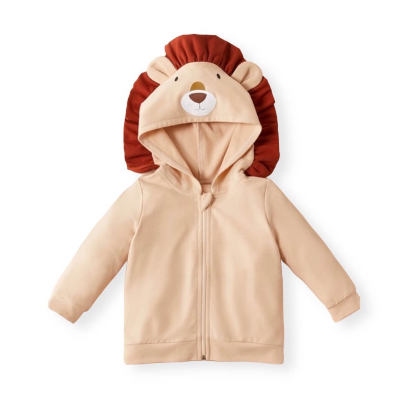 Βρεφική Ζακέτα - Lion - Beige