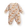 Βρεφικό Σετ Φόρμας - Παντελόνι και Μπλούζα - Beige