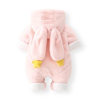 Βρεφική Φόρμα Εξόδου - "Rainbow Stars" - Pink