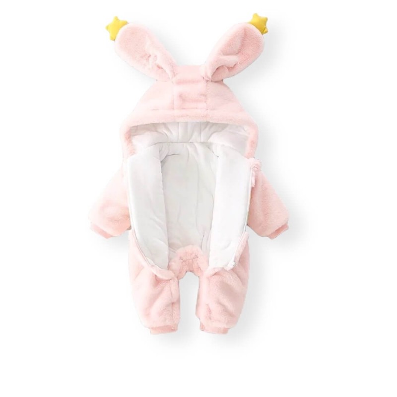 Βρεφική Φόρμα Εξόδου - Rainbow Stars - Pink