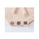 Strapped Knitted Sleeveless Bodysuit - Pink Strapped Knitted Sleeveless Bodysuit - Pink