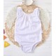 Summer Toddler Girl Swimsuit One Piece Angel Wings - White Summer Toddler Girl Swimsuit One Piece Angel Wings - White