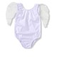 Summer Toddler Girl Swimsuit One Piece Angel Wings - White Summer Toddler Girl Swimsuit One Piece Angel Wings - White