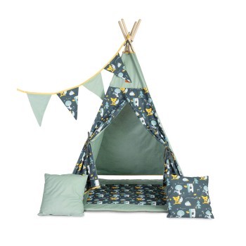 TeePee Tent - Meadow - Green