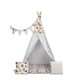 TeePee Tent - Raccoons - Grey TeePee Tent - Raccoons - Grey