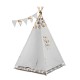 TeePee Tent - Raccoons - Grey TeePee Tent - Raccoons - Grey