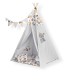TeePee Tent - Raccoons - Grey TeePee Tent - Raccoons - Grey
