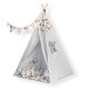 TeePee Tent - Raccoons -  Grey