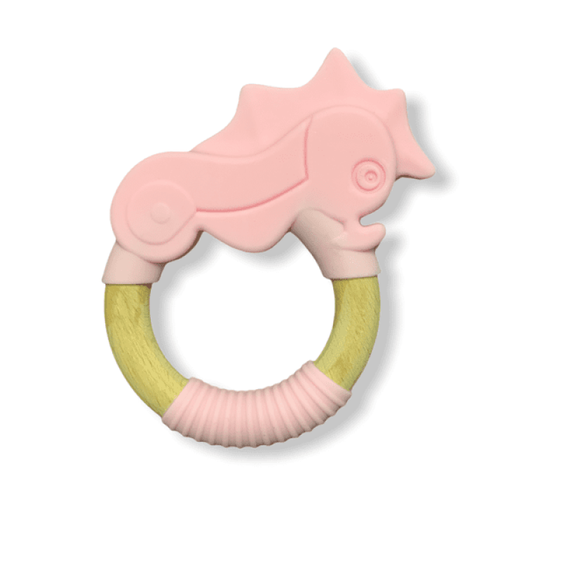 Teethers Sea Horse Pink