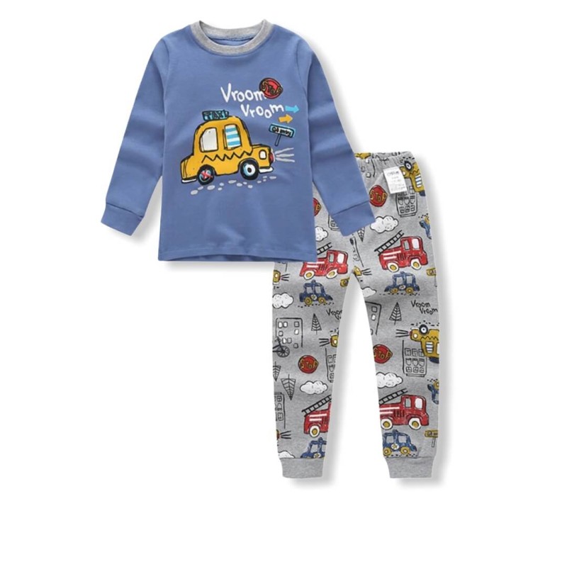 Toddler Boy Set Cars - Blue
