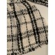 Tweed Knit Baby Dress - Black/White Tweed Knit Baby Dress - Black/White