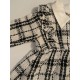 Tweed Knit Baby Dress - Black/White Tweed Knit Baby Dress - Black/White