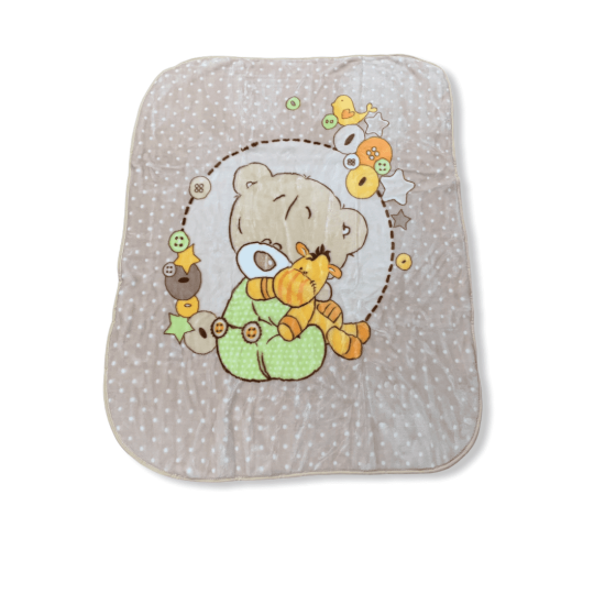 Velour Blanket - Beige