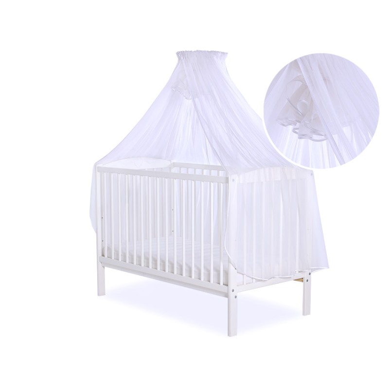 Κουνουπιέρα από chiffon - white