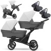 Καρότσι Διδύμων 3 σε 1 - Booster Light - BL03 Anthracite