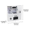 Κουζίνα Kidkraft - Large Play Kitchen with Lights & Sounds - White