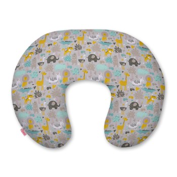 Μαξιλάρι Θηλασμού - gray-mint animals