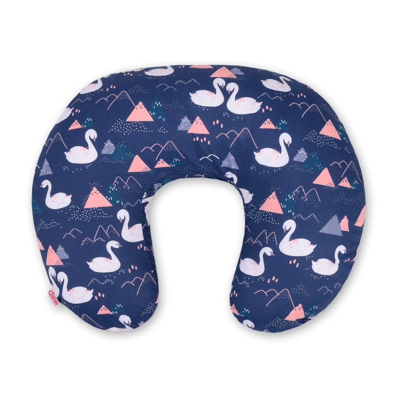 Μαξιλάρι Θηλασμού - Swans navy blue
