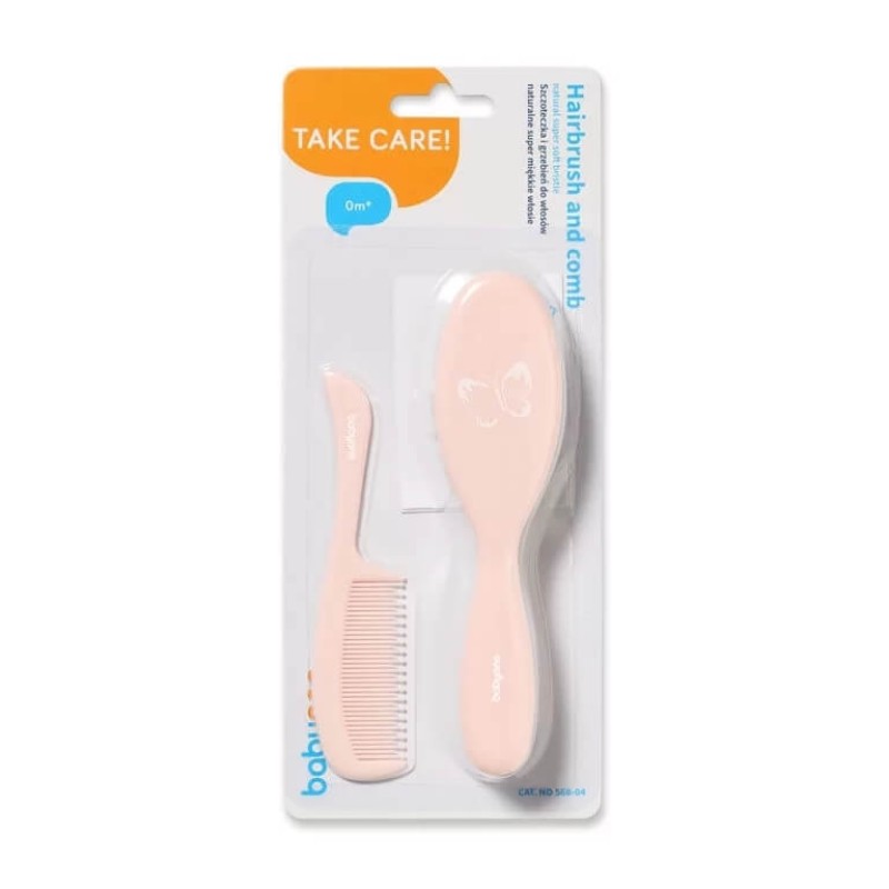 Brush & Comb Natural Supersoft Bristes -  Babyono 568/04