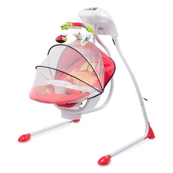 Ηλεκτρική Κούνια - Relax - Bugies Red - Caretero