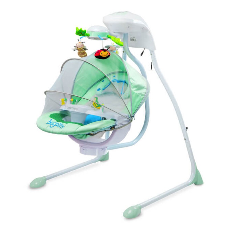 Ηλεκτρική Κούνια - Relax - Bugies Mint - Caretero