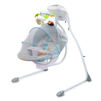 Ηλεκτρική Κούνια - Relax - Bugies Grey - Caretero