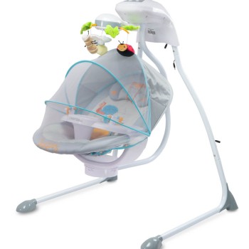 Ηλεκτρική Κούνια - Relax - Bugies Grey - Caretero